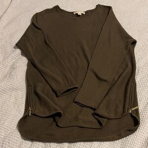 Michael Kors Olive Crew Neck Sweater